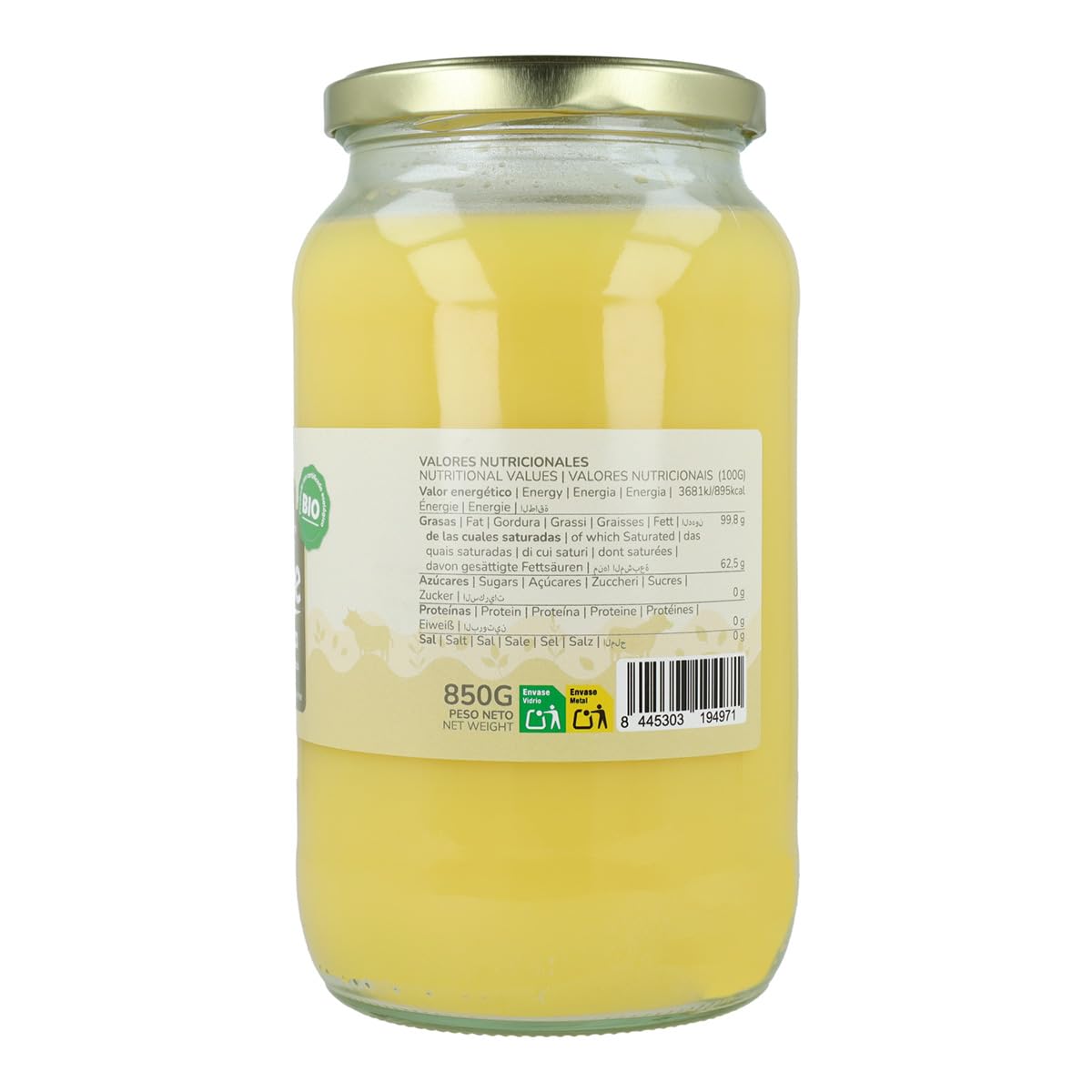 Mantequilla clarificada ECO Planeta Huerto 850 g