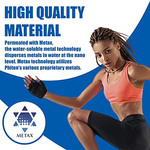 Phiten Metax Leash Model Necklace - Eco-Friendly Durable Polyester Rope, Permeated with Metax for Sports, Gym, Athletics with Stainless Steel Snap Clasp for Men and Women3