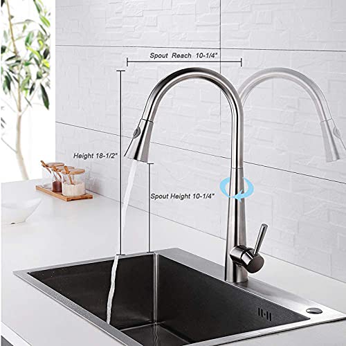 Mélangeur de lavabo d'évier de cuisine au design épuré - 3