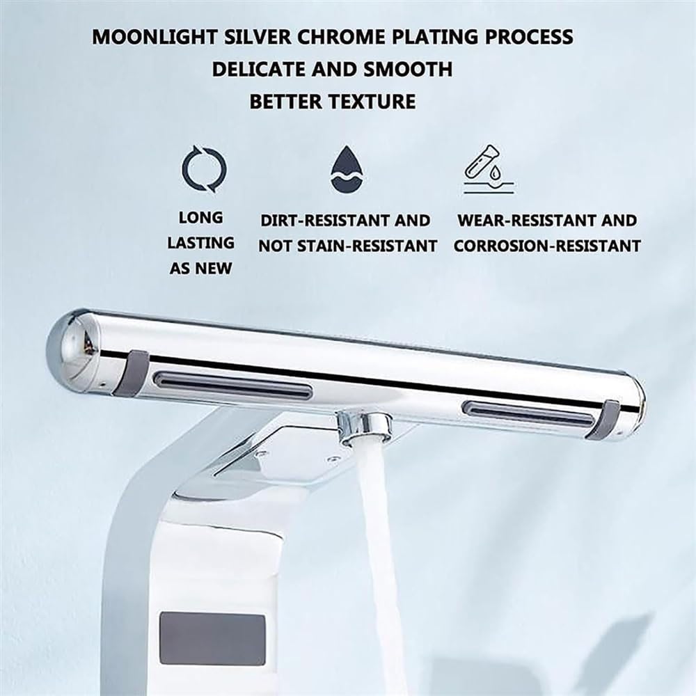 Asciugamani Automatico con sensore， 2 in 1， Lavaggio e Asciugatura delle Mani， con Filtro， Rubinetto per Bagno da 1150 W con Asciugamani， Asciugatura Rapida in,