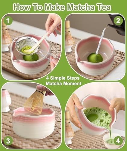 JBER Ceramic Matcha Set