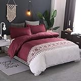 Photo Gallery w&x lusso stile reale copripiumino,retro barocco cotone copri piumino,ultra morbido tutte le stagioni floreale copri piumino 3 pezzi set biancheria da letto zipper colsure-rosso 260x230cm(102x91inch) Photo Gallery w&x lusso stile reale copripiumino,retro barocco cotone copri piumino,ultra morbido tutte le stagioni floreale copri piumino 3 pezzi set biancheria da letto zipper colsure-rosso 260x230cm(102x91inch)