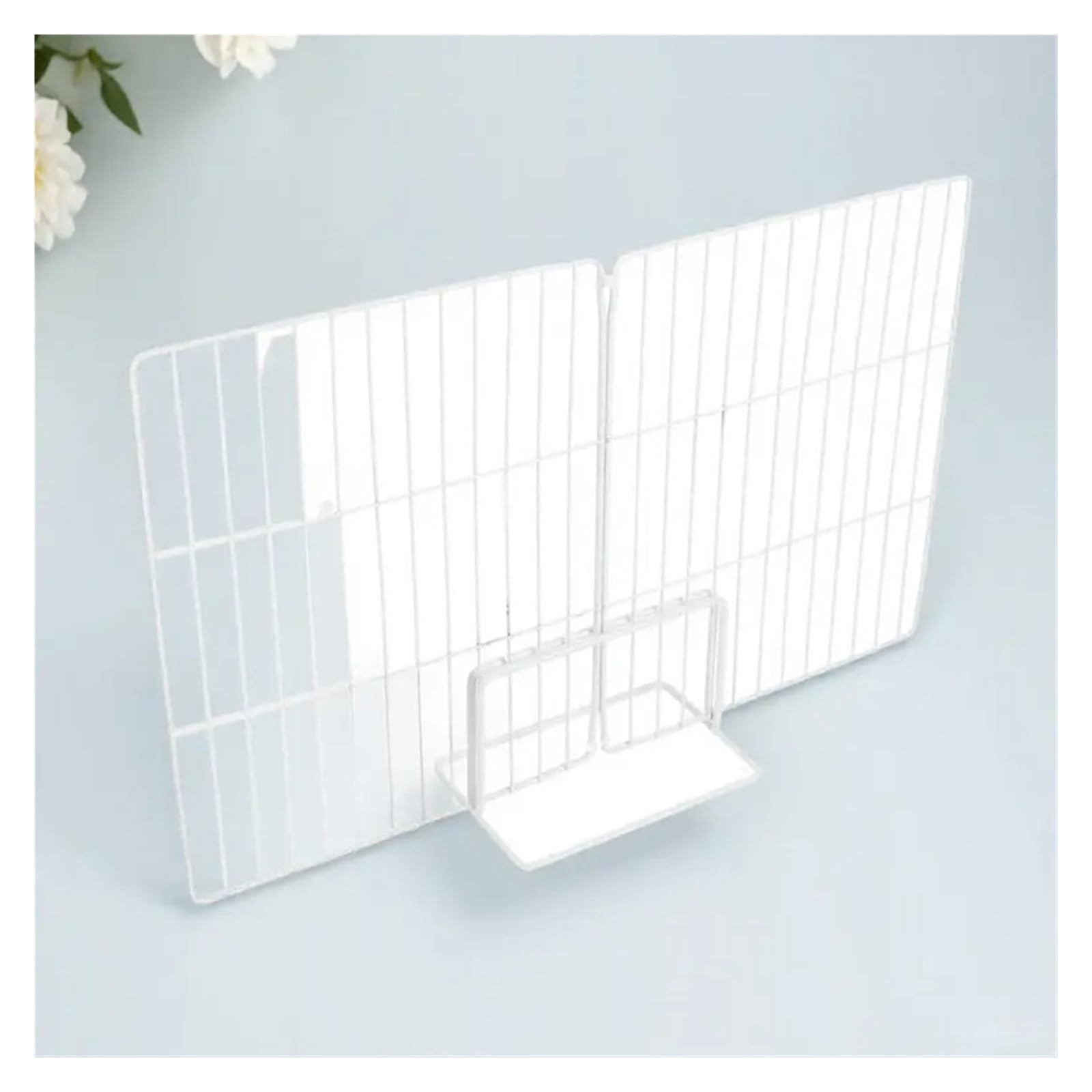 Separador para cajones del congelador Tablero de división hierro ajustable con divisor estante alambre for congelador for una fácil organización en refrigeradores