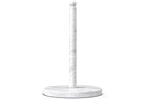 Stylish African Marble Countertop Paper Towel Holder Stand