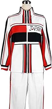 新テニ　幸村　コスプレ　U-17 ジャージ上(M)&バンダナ　公式 新テニ 幸村 コスプレ U-17 ジャージ上(M)&バンダナ 公式 u-17