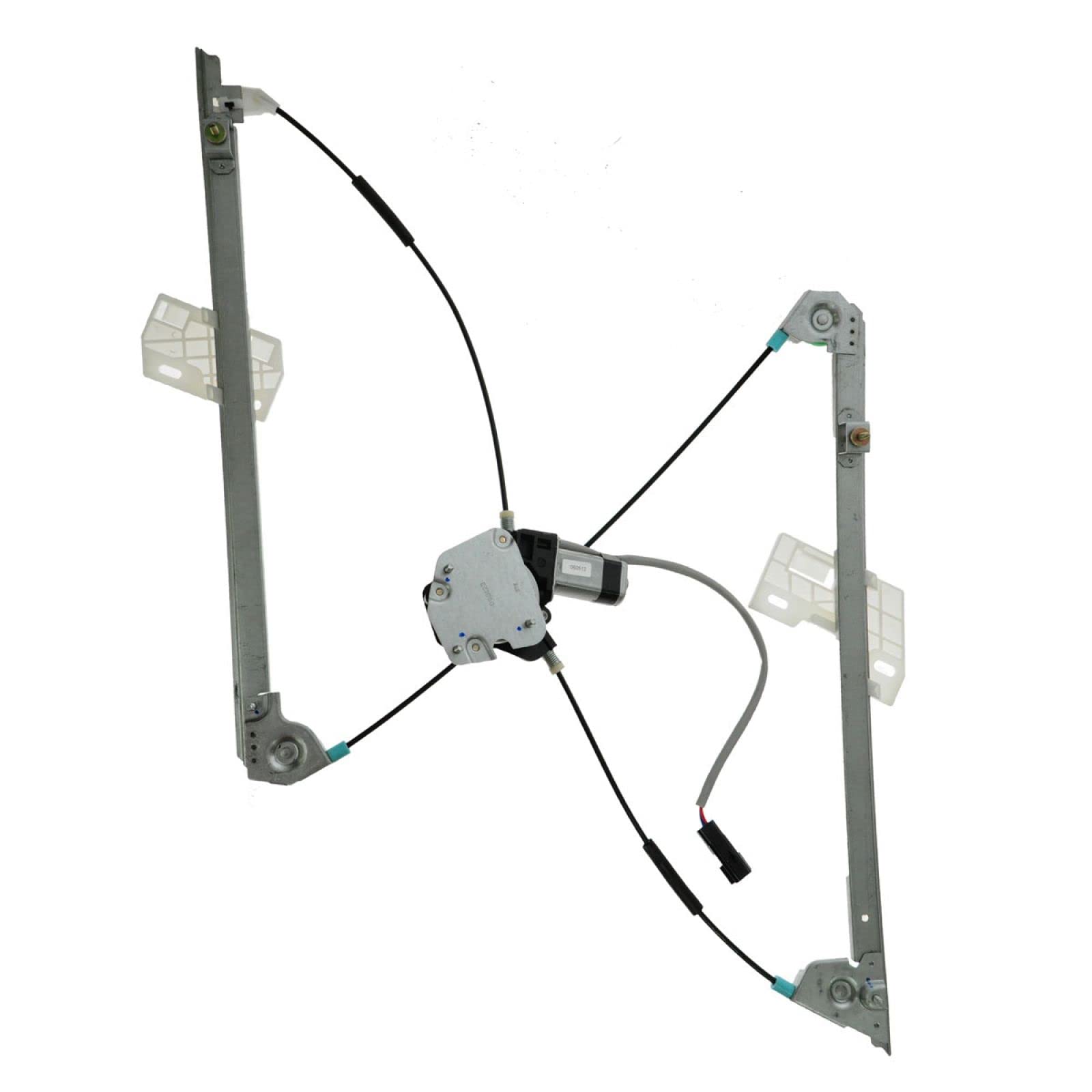 TRQ Front Left Power Window Regulator &amp; Motor Assembly Drivers Side