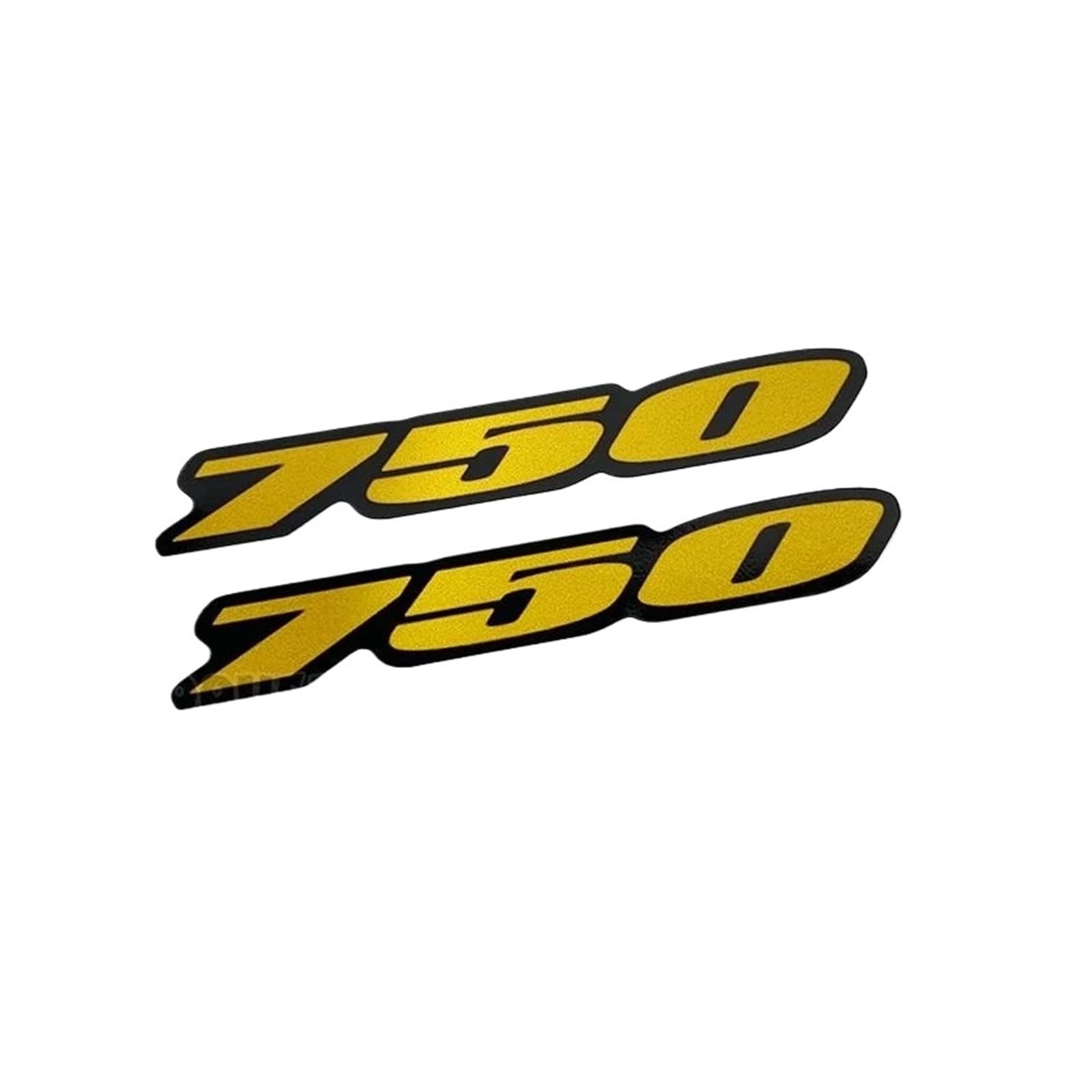 Decoration for Tenere GSR GSXR GSX-R GSXS GSX-S Z F NC NSS ADV XV Forza 750 S X GS Emblem Tank Body Side Fairing Decal Stickers(Yellow)