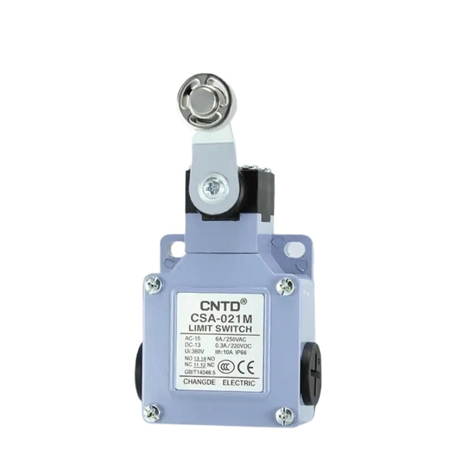Micro-interrupteur fin de course étanche CSA-021M avec bras oscillant pour coupure précise