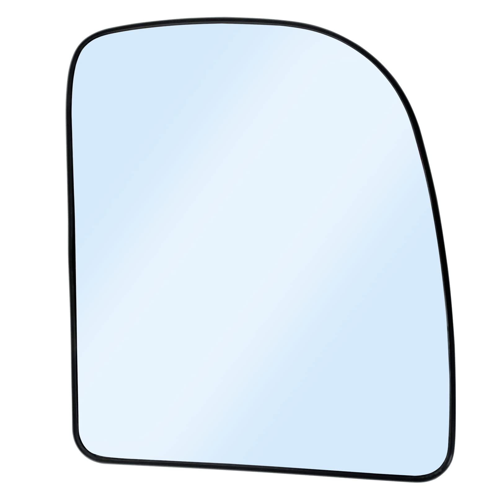 SKARUMMER Passenger Right Side Heated Mirror Glass Replacement for 2002-2014 Ford E150 E250 E350 E450, 2000-2005 Ford Excursion, 1999-2007 Ford F-250 F-350 F-450 F-550 Side View Heated Convex Mirror