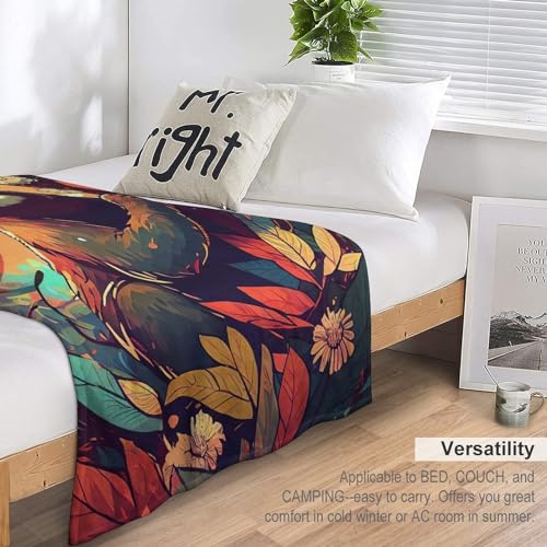 Manta perezosa de franela 150x200 cm suave para cama y sofá 7