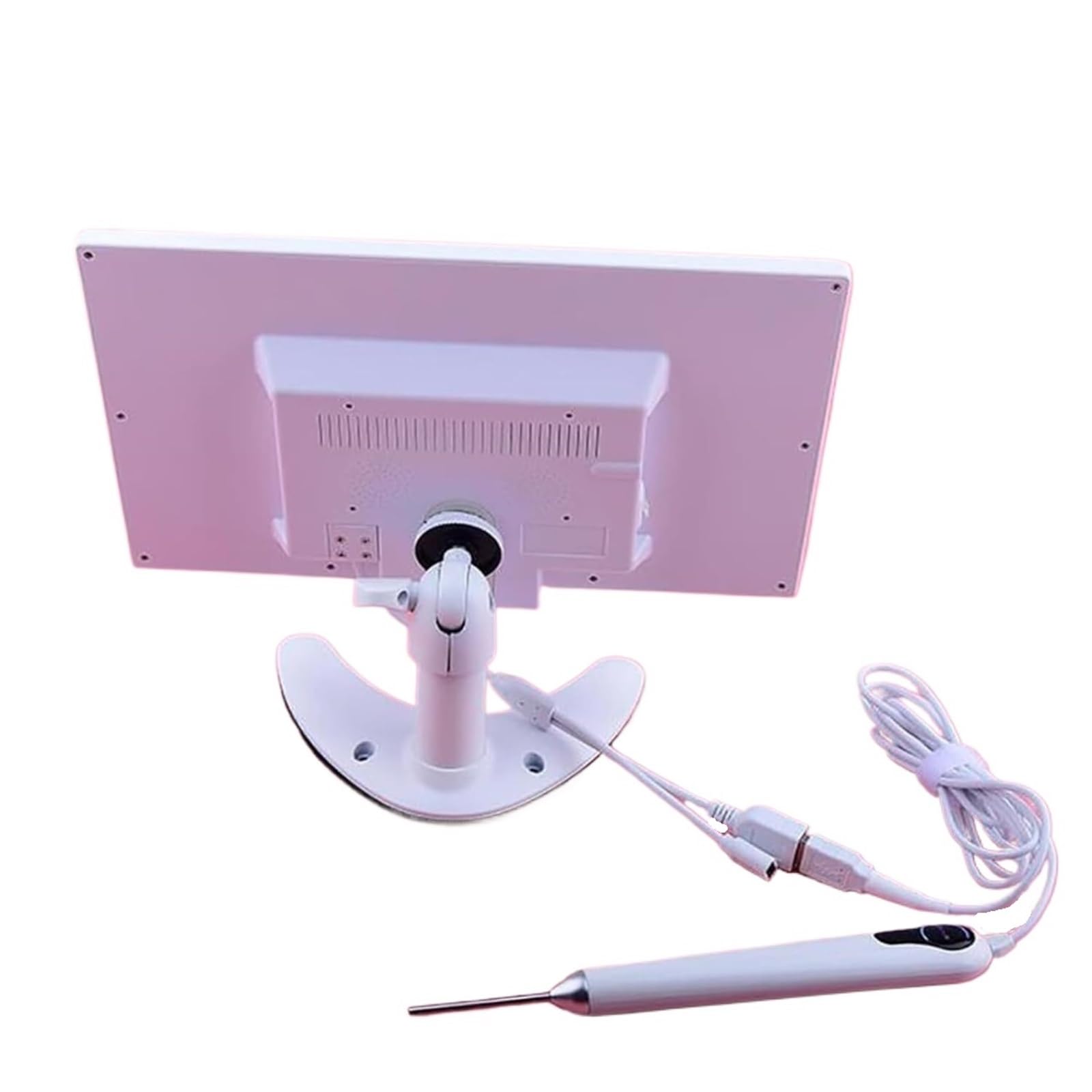 Herramienta digital de eliminación de cera for oídos, otoscopio visual HD de 3,2 mm con giroscopio y luz ajustable de 4 niveles, limpiador de oídos con cámara y pantalla for adultos