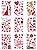 PTFNY Valentine's Day Gnome Heart Window Clings Decorations for Glass Window 9 Sheets Valentine's Day Heart Elf Car Flowers Window Stickers Decals for Valentine's Day Wedding Anniversary Party Supplies