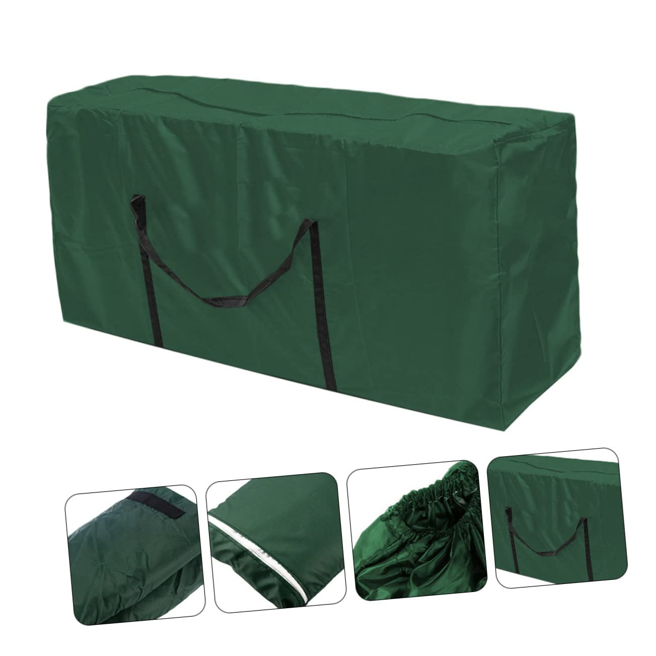 CONGARTENO 1pc Furniture Storage Bag Pouch for Outdoor Cushions Dust Organizer Portable Hand Bag for Seasonal Items Moving and Dorm Use