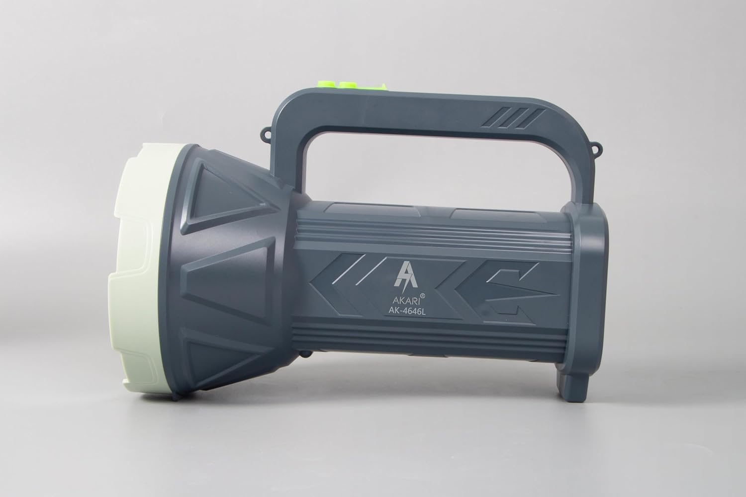 Akari Torch AK- 4646 250W Max LED Rechargeable SearchLight, Led Torchlight High Power, Long Distance Flashlight Charging Torchlight, Flashlight for Trekking Home Improvement