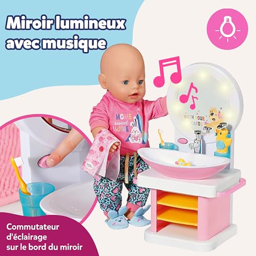 BABY born lavabo interactif le cadeau idéal pour accessoiriser une poupée - 5