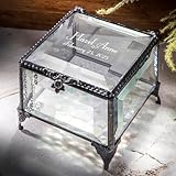 Personalized Baby Keepsake Box Customized Baptism Christening Gift Beveled Glass Box EB217-2 J Devlin