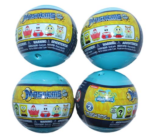 Mashems Spongebob Squarepants Series 2 (4 Sphere Pack)