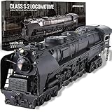 Piececool Maquette 3D Métallique Locomotive à Vapeur S 2   Puzzle Modèle Train à Vapeur en Acier Inoxydable   448 Pièces   Cadeau et Objet de Collection pour Adultes
