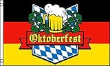 OKTOBERFEST FLAG, 3'x5' sign poster banner Bavaria, Germany