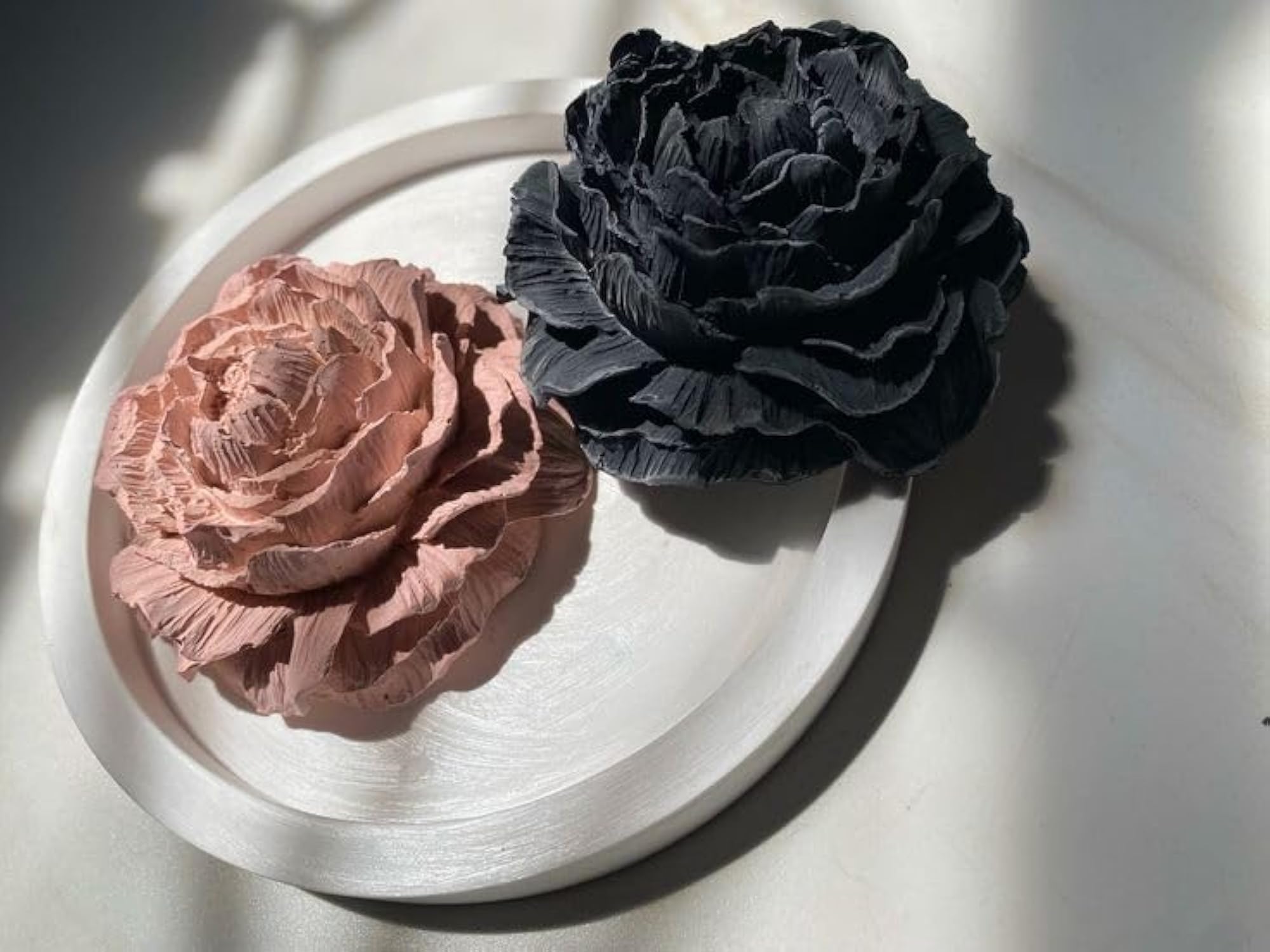 Rose-Shaped Stone Diffuser, Natural Aromatherapy Gift