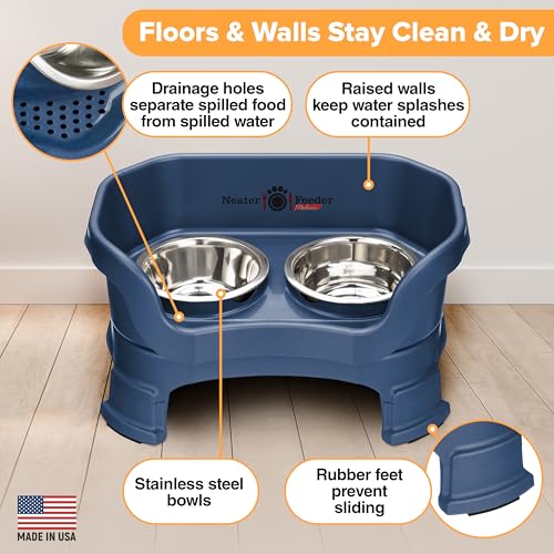 image for Neater Pet Brands Neater Feeder Deluxe Mess Proof Cat Bowls Elevated f