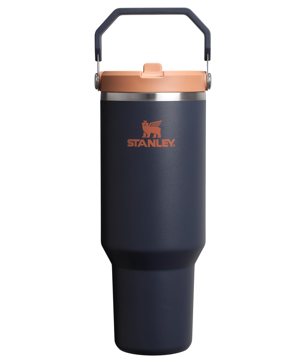 STANLEY IceFlow 2.0 Flip Straw Tumbler, 40 oz, Twilight | Easy Carry Handle | Twist On Lid and Flip Up Straw | Leak Resistant Water Bottle | Insulated Stainless Steel | BPA-Free