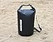 MARCHWAY Floating Waterproof Dry Bag Backpack 5L/10L/20L/30L/40L, Roll Top Sack Keeps Gear Dry for Kayaking, Rafting, Boating, Swimming, Camping, Hiking, Beach, Fishing (Black, 40L)