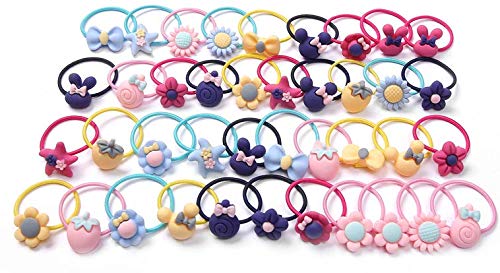 20 pezzi/confezione Elastici per capelli ad alta elasticà per donne