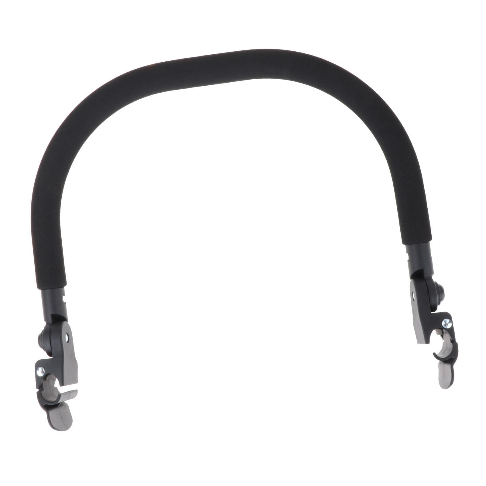 Milageto Reposabrazos universal para cochecito de bebé, barra de parachoques, manillar, accesorios para cochecito de bebé, EVA esmerilado