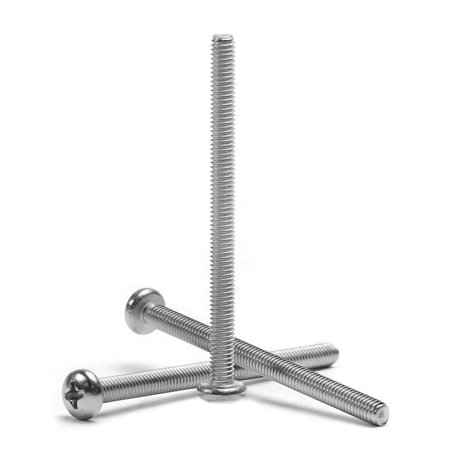 M4 x 55mm Machine Screws Pan Phillips Cross Head Screw 304