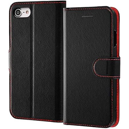 Amazon Co Jp レイアウト Iphone Se 第2世代 8 7用手帳型ケース シンプル マグネット ブラック ブラック Rt P24elc1 家電 カメラ