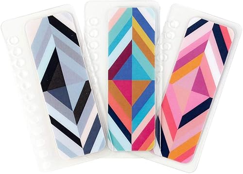 Erin Condren Accesorios de diseñador  Marcadores a presión  Oh So Retro, paquete de 3 compatibles con cuadernos Erin Condren en espiral,