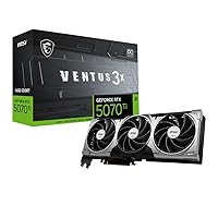 MSI GeForce RTX™ 5070 Ti 16G VENTUS 3X OC Scheda Video, 16GB GDDR7