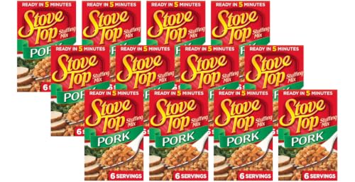 Image of Stove Top Pork Stuffing Mix, 6 OZ (Pack of 12)