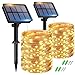 btfarm Solar Lichterkette Aussen, 2x15M 150 LED Solarlichterkette Außen Wetterfest 8 Modi IP65 Wasserdicht Kupferdraht Lichterkette Außen Solar Outdoor für Garten Terrasse Baum Hof Party (Warmweiß) Outdoor günstig Kaufen-btfarm Solar Lichterkette Aussen, 2x15M 150 LED Solarlichterkette Außen Wetterfest 8 Modi IP65 Wasserdicht Kupferdraht Lichterkette Außen Solar Outdoor für Garten Terrasse Baum Hof Party (Warmweiß)