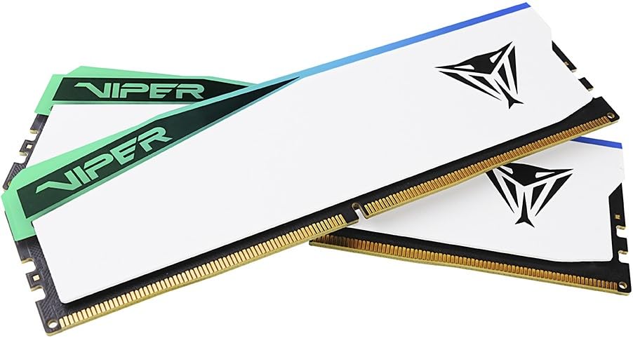 Image of Patriot Memory Viper Elite 5 RGB DDR5 6600MT /s CL36 Desktop Memory 32GB (2x16GB) Kit 1.4V (PVER532G66C36KW)