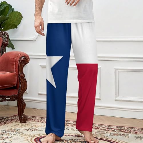 Men Women's Comfy Casual Pajama Qatar Flag Print Drawstring Lounge Pants Wide Leg3