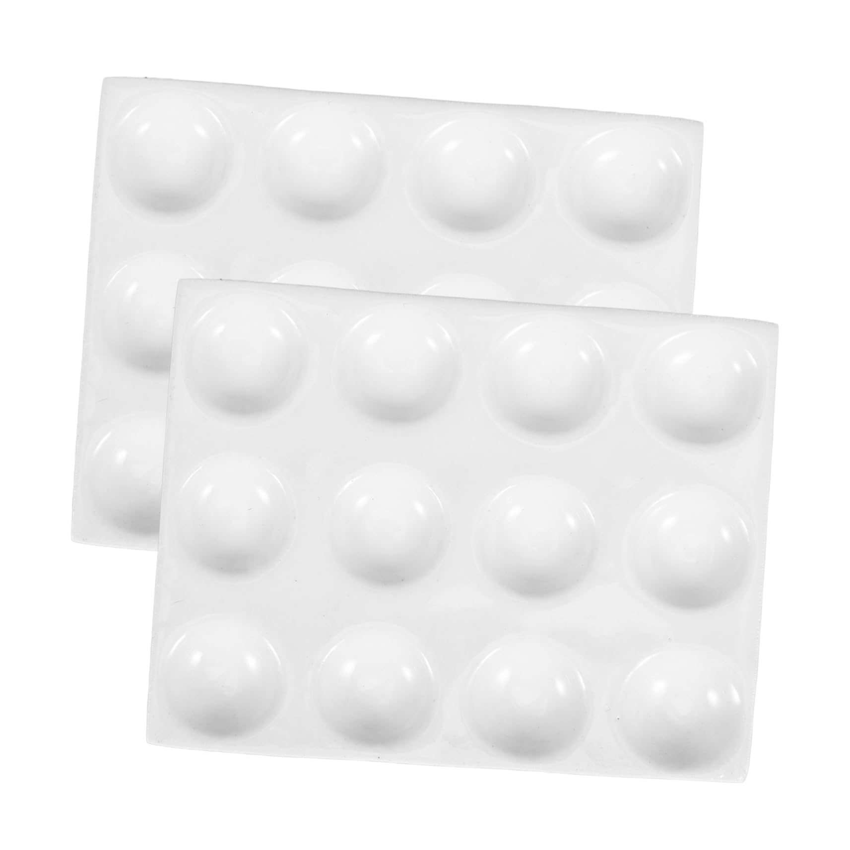 Gatuida 4pezzi Piastra Reazione Ceramica Per Esperimenti Chimici Strumento Laboratorio Versatile e Resistente All Usura Per Operazioni Di Reazione e Analisi