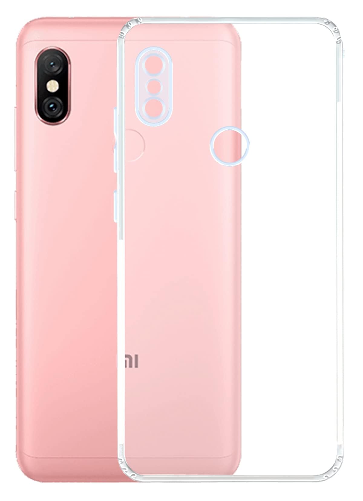 YOFO Back Cover for MI Redmi 6 Pro Shockproof TPU Cushioned Edges (Transparent) (B07QRS2WFS) Amazon Price History, Amazon Price Tracker