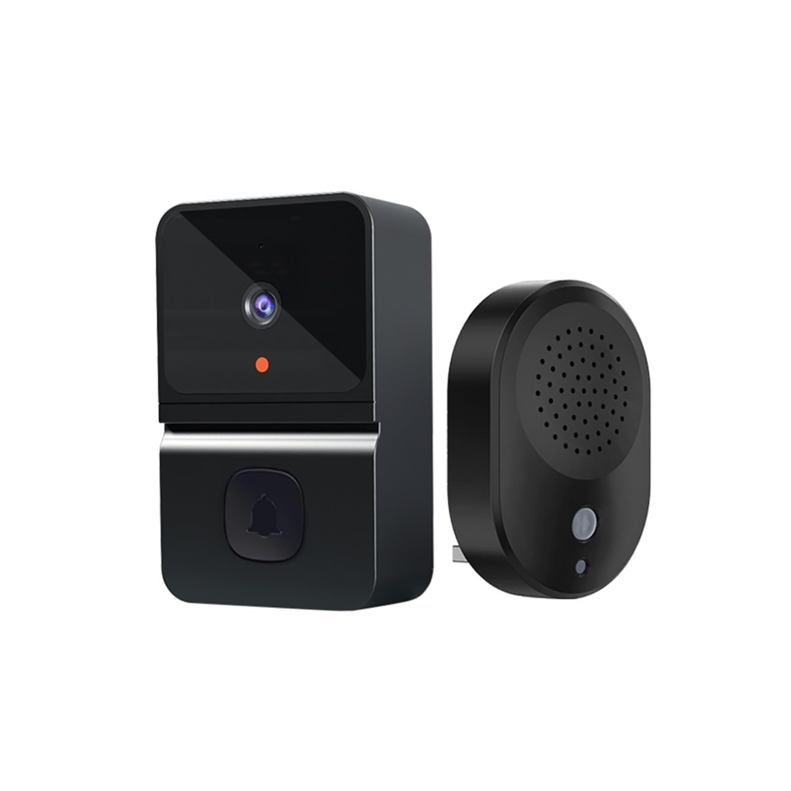 Dzwonek Wideo WiFi Inteligentny Dom Bezprzewodowa Ochrona Pierścień Kamery Do Drzwi Domofon Night Vision Akumulator WyraźNy Wyświetlacz Ochrona Każdą Pogodę