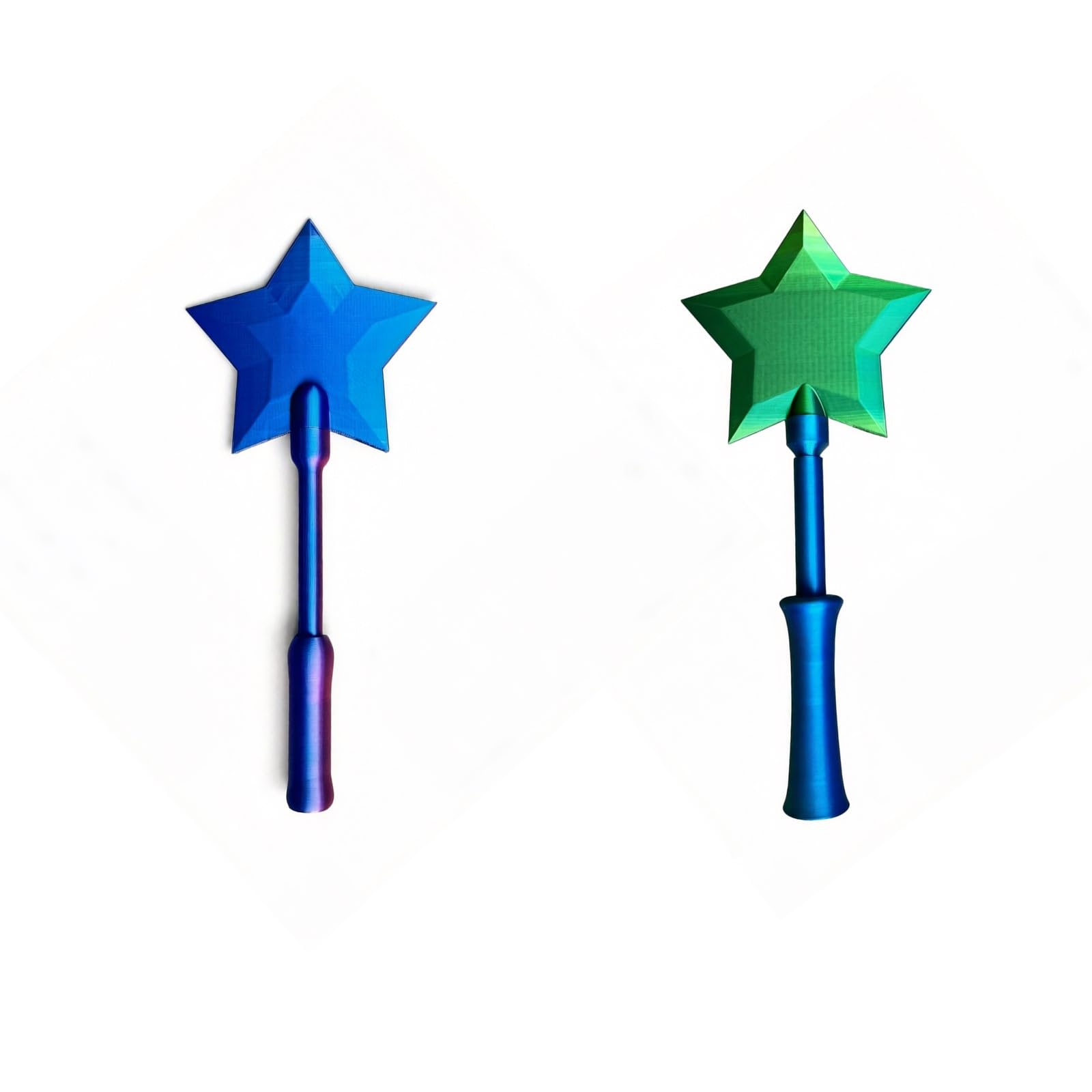 Star Wand Credit Card Holder – 3D Printed Tap to Pay Wand, Contactless NFC Card Sleeve for Shopping, Cosplay, Party Favors, Funny Gift for Fans (Color D 2pack)