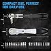 Steinwhale 54pcs Mini Ratchet Screwdriver Set with 1/4