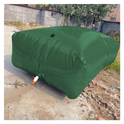 PpeiliL Réservoir d'eau Portable Pliable avec Valve, for la résistance à la sécheresse, la prévention des incendies et Le Stockage d'eau d'urgence.(946L/250Gal/1.2x1x0.79 m)