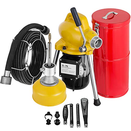 Mophorn 66 Ft x 2/3 Inch Electric Drain Auger Best fit 3/4Inch(20mm) to