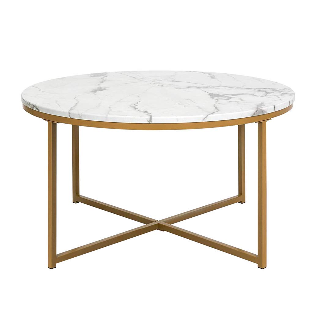 Table basse ronde de canape pour vos moments de detente dans le salon