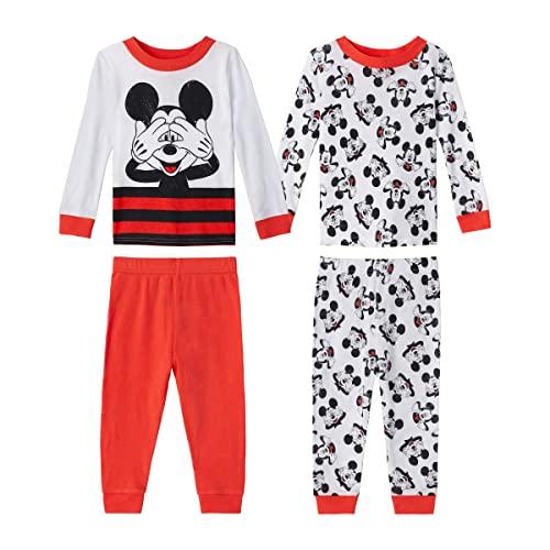 Pyjama Mickey Disney coton pour le rituel du coucher de bébé 18 mois