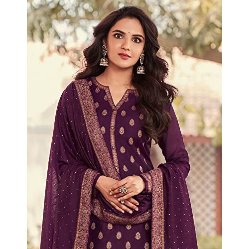 Image of Women's Wear Ready To Wear Designer Salwar Kameez Suits Indian Pakistani Beautiful Plazzo Pant Dress