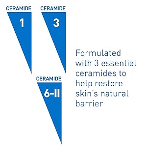 CeraVe Renewing Salicylic Acid Cleanser, Formulated With Hyaluronic Acid, Niacinamide, & Ceramides, Gentle BHA Exfoliating Face Wash Smooths & Softens Skin, Non Comedogenic & Fragrance Free, 16 Ounce