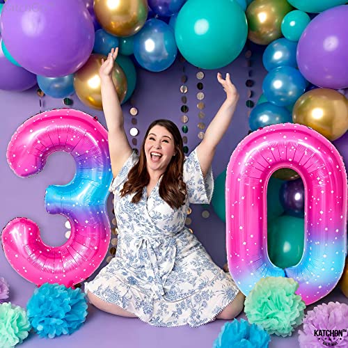 Image of KatchOn 0 Rainbow Balloons Number