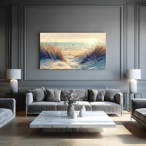 Impression sur toile océan vagues tableau décoratif maison chic - 3